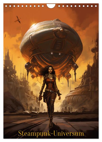 Steampunk-Universum (Wandkalender 2027 DIN A4 hoch) CALVENDO Monatskalender