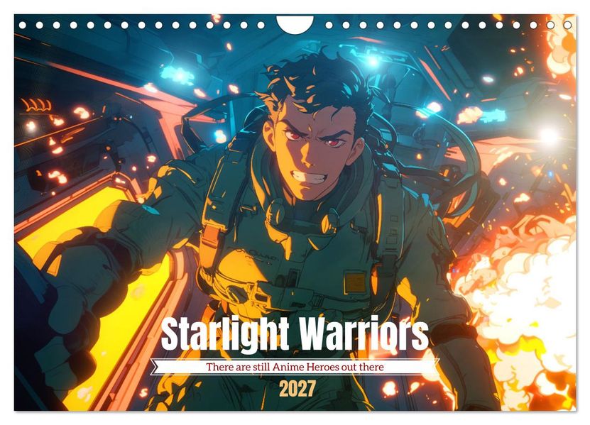 Starlight Warriors (Wall Calendar 2027 DIN A4 landscape) CALVENDO 12 Month Wall Calendar