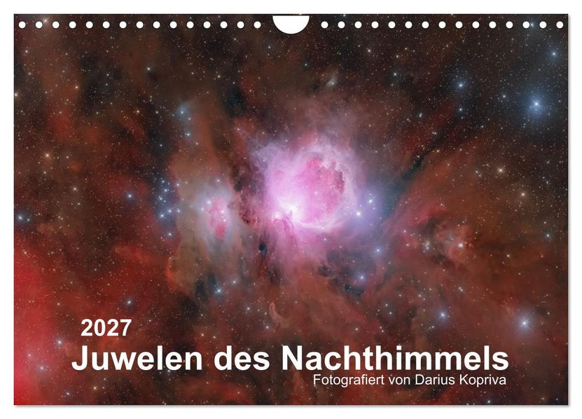 Juwelen des Nachthimmels (Wandkalender 2027 DIN A4 quer) CALVENDO Monatskalender
