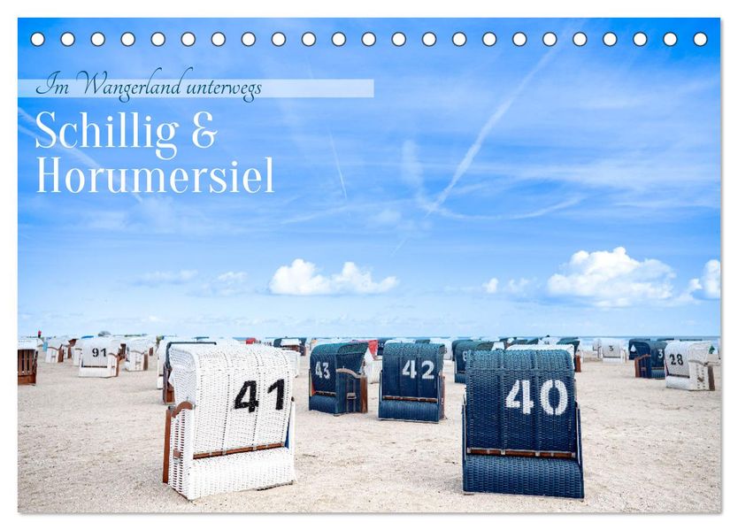 Schillig und Horumersiel - Im Wangerland unterwegs (Tischkalender 2027 DIN A5 quer) CALVENDO Monatskalender