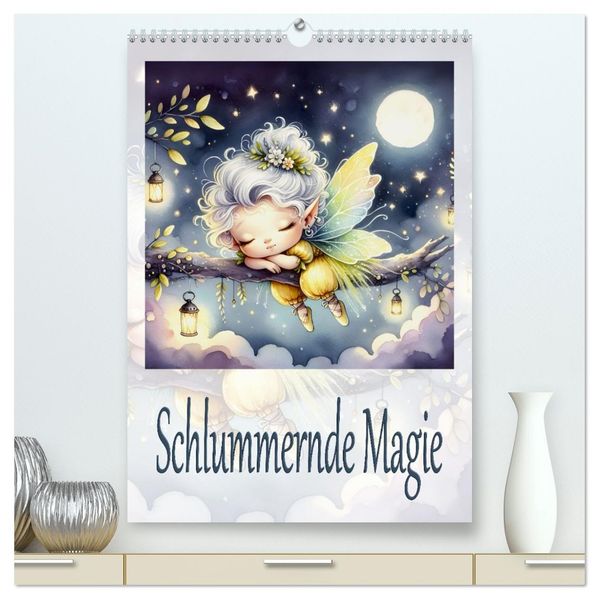 Schlummernde Magie (hochwertiger Premium Wandkalender 2027 DIN A2 hoch) Kunstdruck in Hochglanz