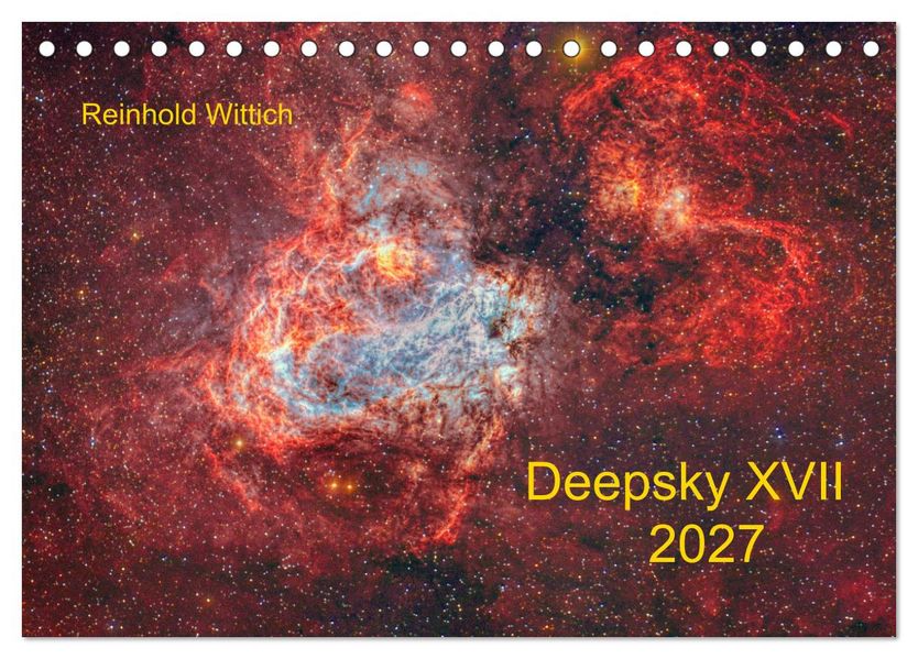 Deepsky XVII (Tischkalender 2027 DIN A5 quer) CALVENDO Monatskalender