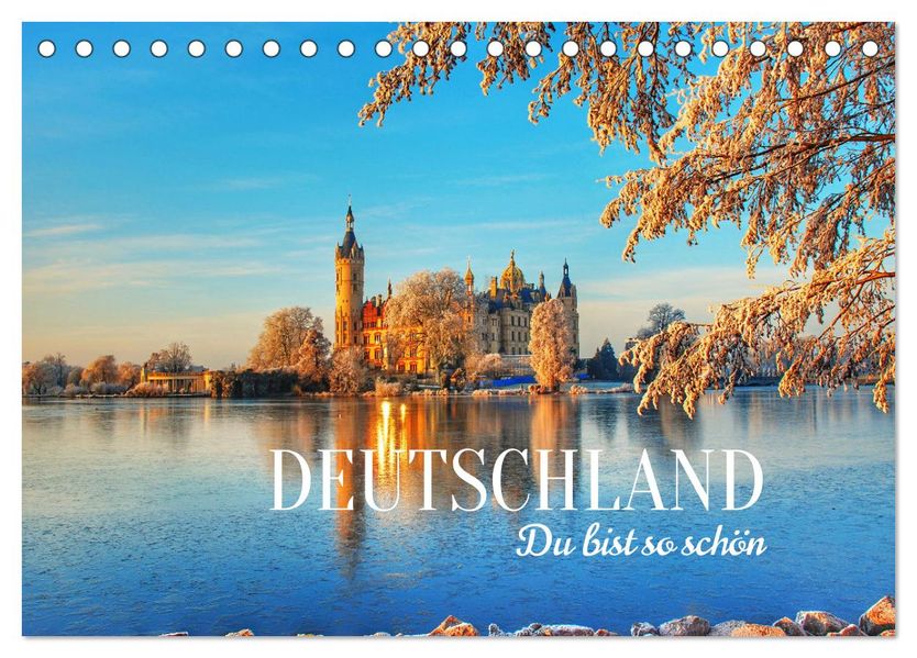 DEUTSCHLAND. Du bist so schön (Tischkalender 2027 DIN A5 quer) CALVENDO Monatskalender