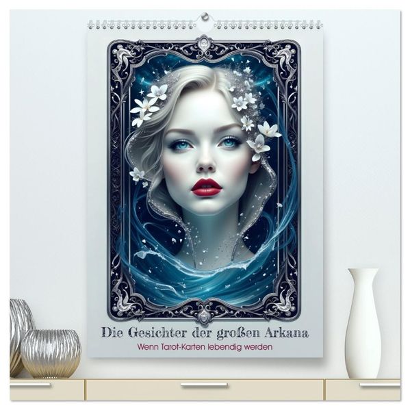 Die Gesichter der großen Arkana (hochwertiger Premium Wandkalender 2027 DIN A2 hoch) Kunstdruck in Hochglanz