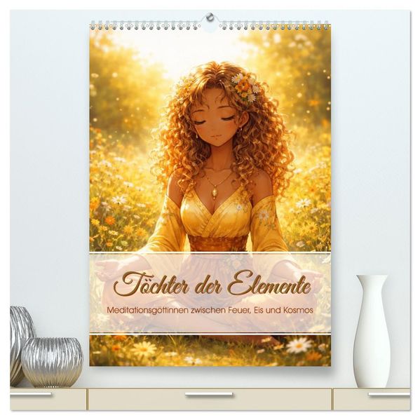 Töchter der Elemente (hochwertiger Premium Wandkalender 2027 DIN A2 hoch) Kunstdruck in Hochglanz
