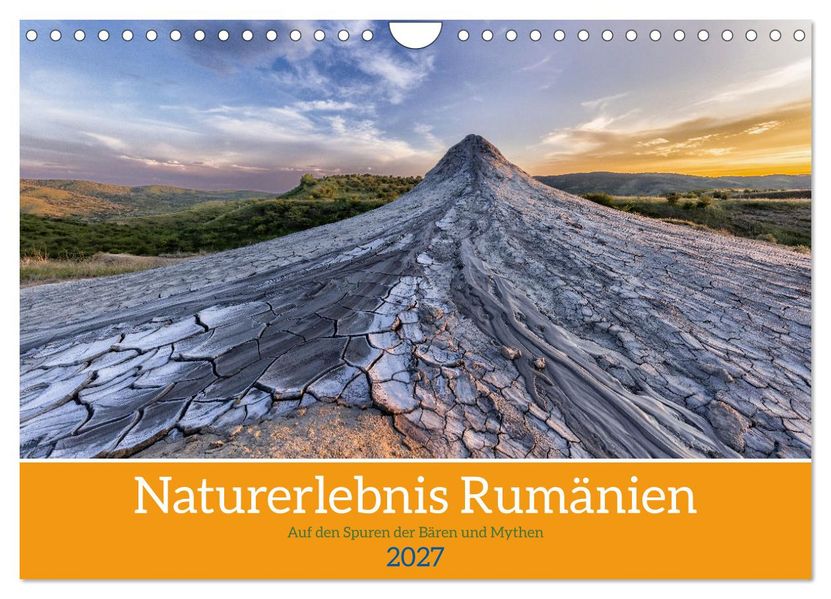 Naturerlebnis Rumänien - Auf den Spuren der Bären und Mythen (Wandkalender 2027 DIN A4 quer) CALVENDO Monatskalender