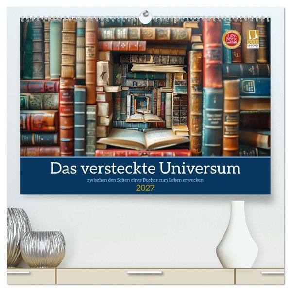 Das versteckte Universum (hochwertiger Premium Wandkalender 2027 DIN A2 quer) Kunstdruck in Hochglanz