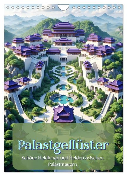Palastgeflüster (Wandkalender 2027 DIN A4 hoch) CALVENDO Monatskalender