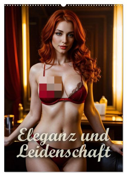 Eleganz und Leidenschaft (Wandkalender 2027 DIN A2 hoch) CALVENDO Monatskalender