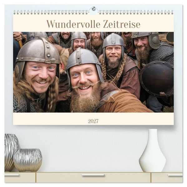 Wundervolle Zeitreise (hochwertiger Premium Wandkalender 2027 DIN A2 quer) Kunstdruck in Hochglanz