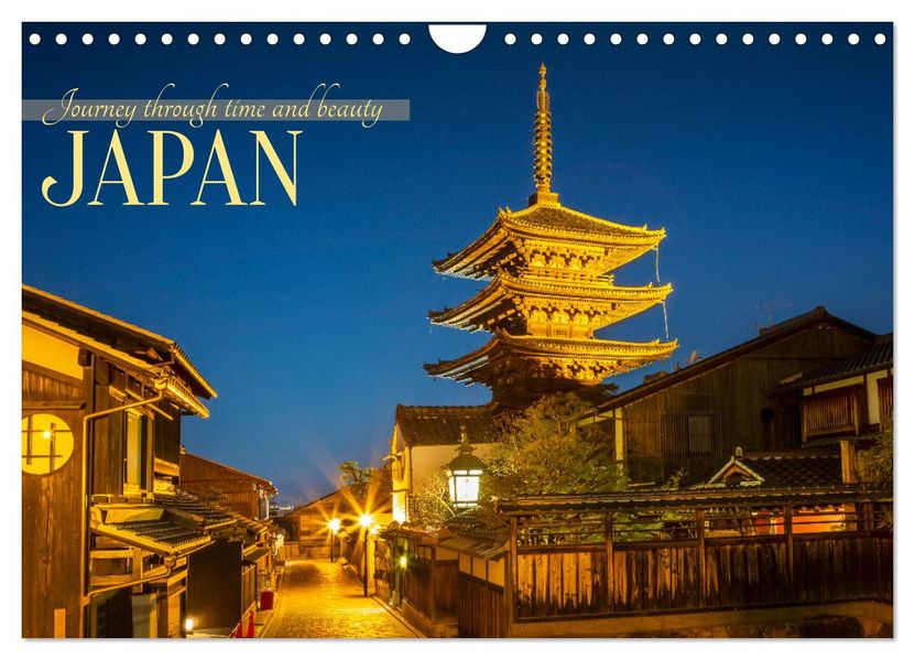JAPAN Journey through time and beauty (Wall Calendar 2027 DIN A4 landscape) CALVENDO 12 Month Wall Calendar