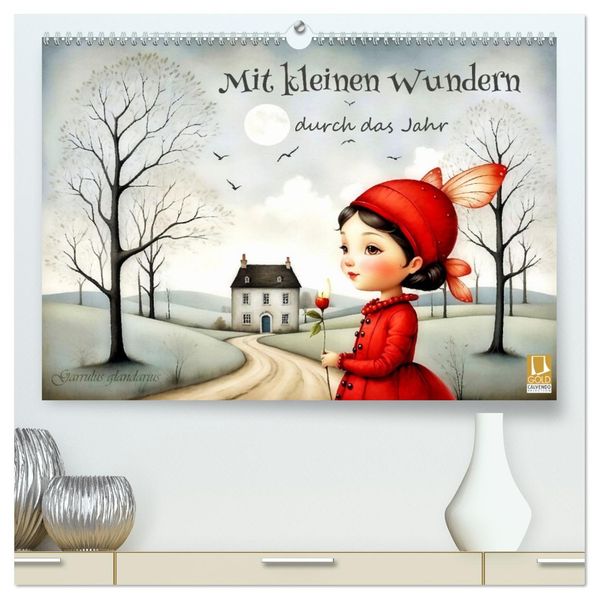 Mit kleinen Wundern durch das Jahr (hochwertiger Premium Wandkalender 2027 DIN A2 quer) Kunstdruck in Hochglanz