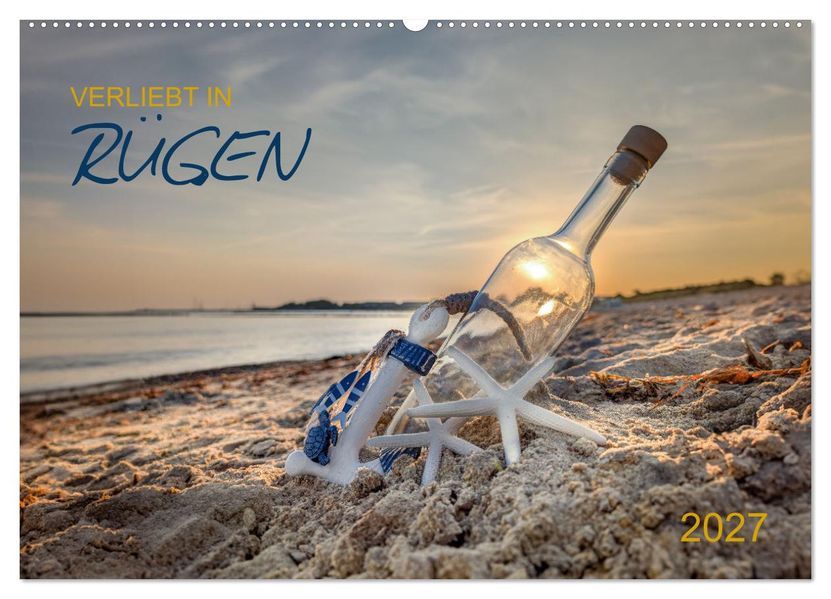 Verliebt in Rügen (Wandkalender 2027 DIN A2 quer) CALVENDO Monatskalender