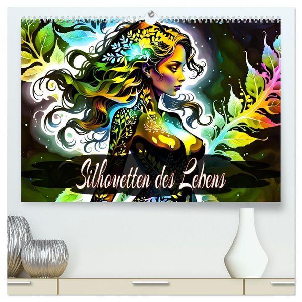 Silhouetten des Lebens (hochwertiger Premium Wandkalender 2027 DIN A2 quer) Kunstdruck in Hochglanz