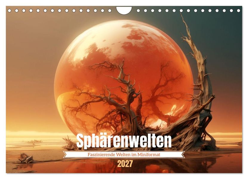 Sphärenwelten (Wandkalender 2027 DIN A4 quer) CALVENDO Monatskalender