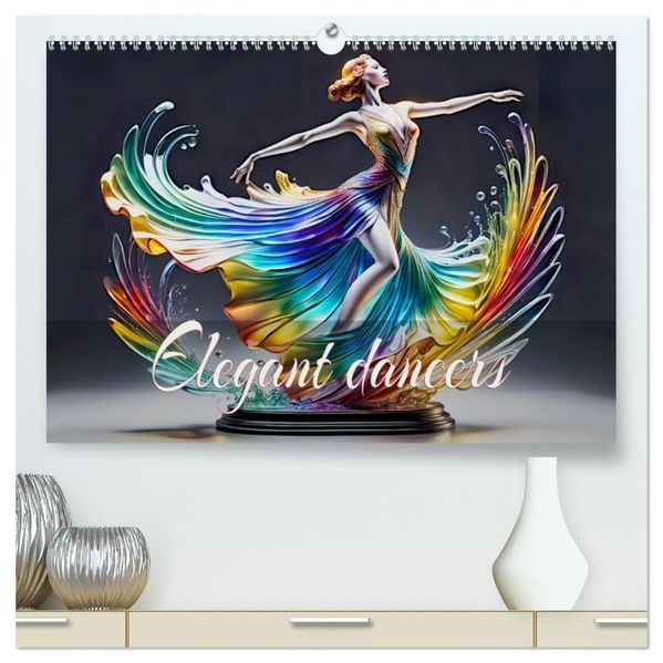 Elegant dancers (High Quality Premium Wall Calendar 2027 DIN A2 landscape)CALVENDO 12 Month Wall Calendar