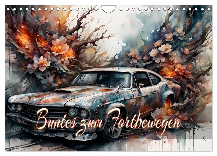 Buntes zum Fortbewegen (Wandkalender 2027 DIN A4 quer) CALVENDO Monatskalender