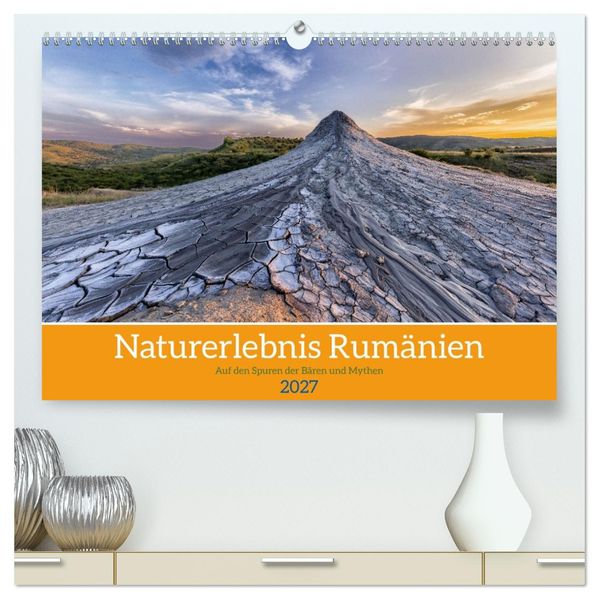 Naturerlebnis Rumänien - Auf den Spuren der Bären und Mythen (hochwertiger Premium Wandkalender 2027 DIN A2 quer) Kunstdruck in Hochglanz