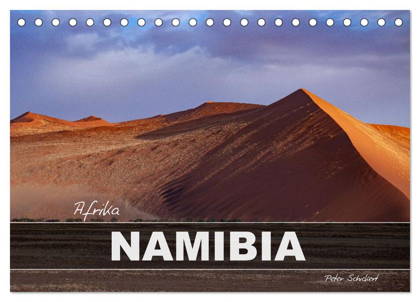 Afrika - Namibia (Tischkalender 2027 DIN A5 quer) CALVENDO Monatskalender