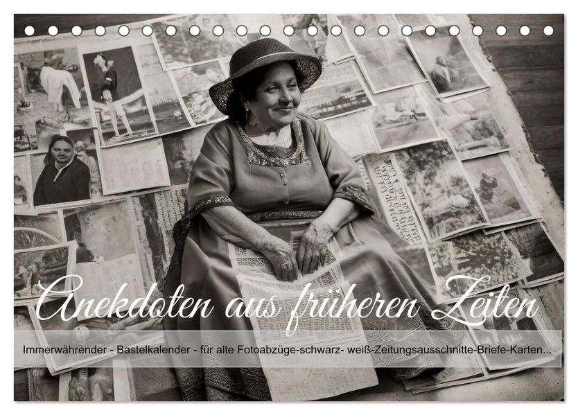 Anekdoten aus früheren Zeiten (Tischkalender 2027 DIN A5 quer) CALVENDO Monatskalender