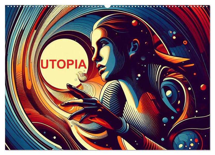 Utopia (Wandkalender 2027 DIN A2 quer) CALVENDO Monatskalender