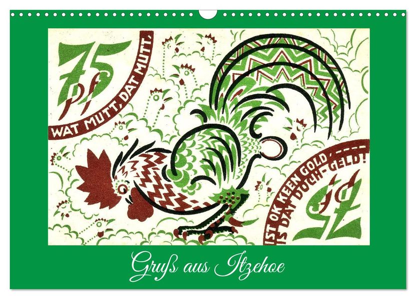 Gruß aus Itzehoe (Wandkalender 2027 DIN A3 quer) CALVENDO Monatskalender