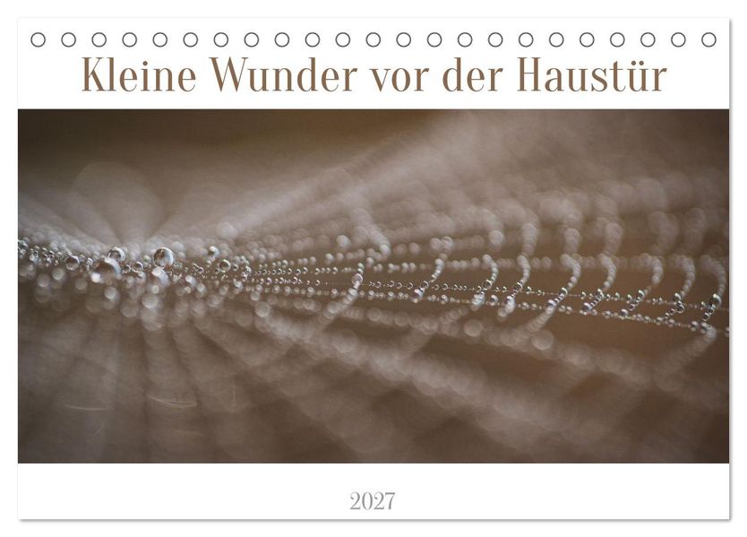 Kleine Wunder vor der Haustür (Tischkalender 2027 DIN A5 quer) CALVENDO Monatskalender
