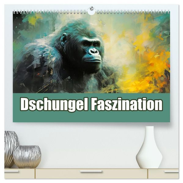 Dschungel Faszination (hochwertiger Premium Wandkalender 2027 DIN A2 quer) Kunstdruck in Hochglanz
