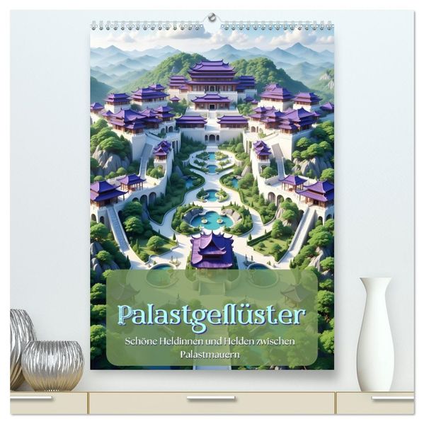 Palastgeflüster (hochwertiger Premium Wandkalender 2027 DIN A2 hoch) Kunstdruck in Hochglanz