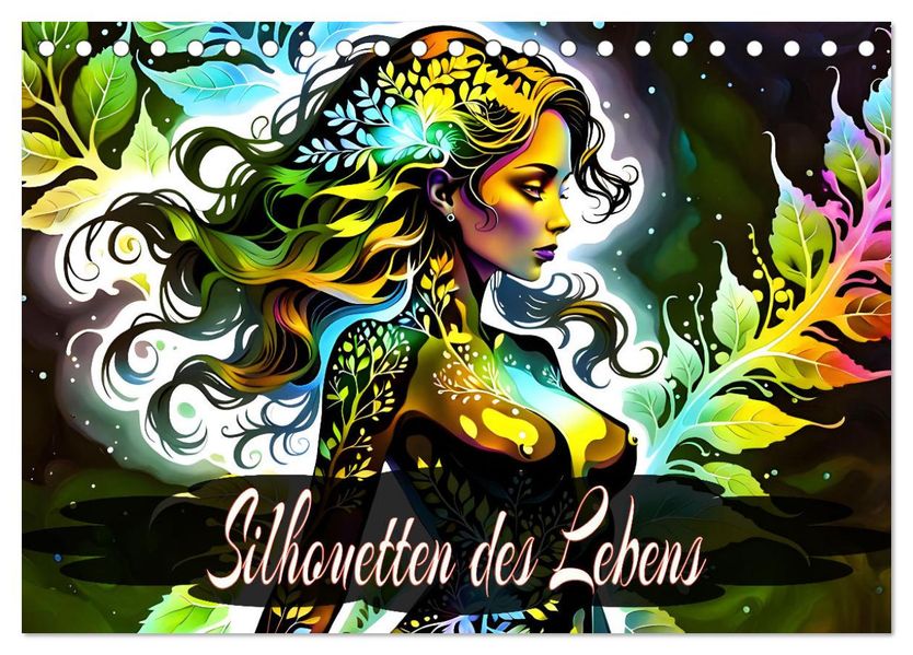 Silhouetten des Lebens (Tischkalender 2027 DIN A5 quer) CALVENDO Monatskalender