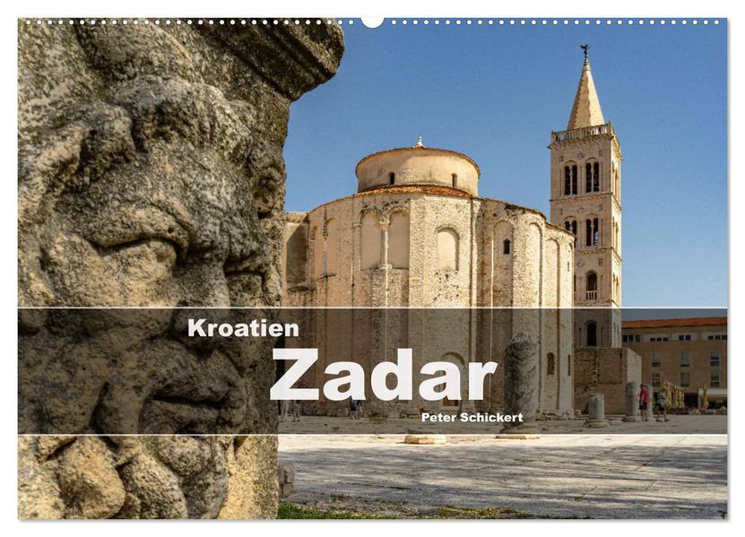 Kroatien - Zadar (Wandkalender 2027 DIN A2 quer) CALVENDO Monatskalender