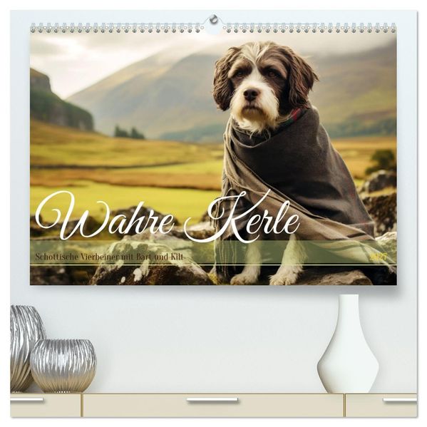 Wahre Kerle (hochwertiger Premium Wandkalender 2027 DIN A2 quer) Kunstdruck in Hochglanz