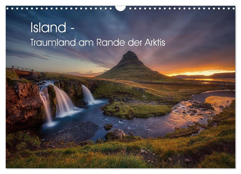 Island - Traumland am Rande der Arktis (Wandkalender 2027 DIN A3 quer) CALVENDO Monatskalender