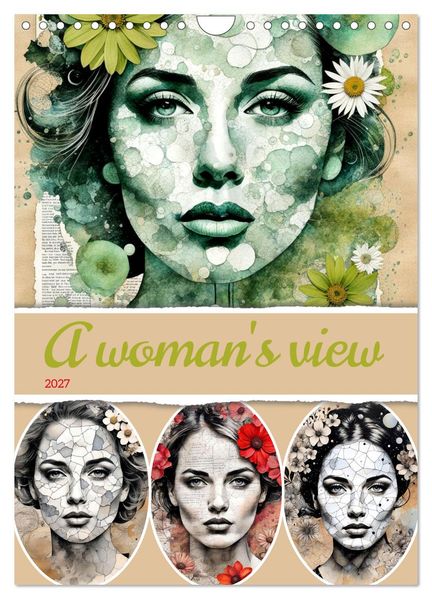 A woman's view (Wall Calendar 2027 DIN A4 portrait) CALVENDO 12 Month Wall Calendar