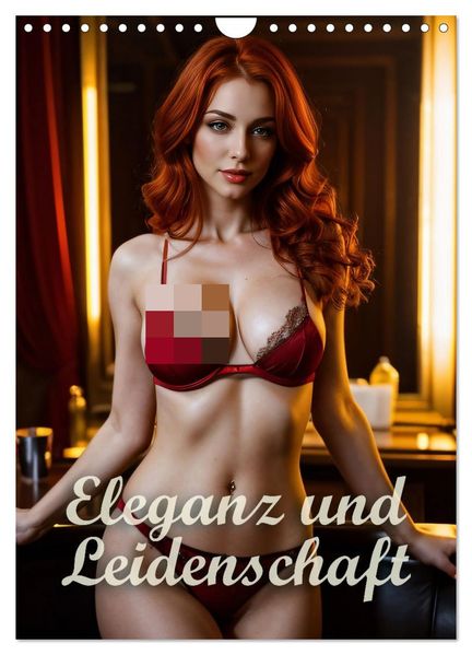 Eleganz und Leidenschaft (Wandkalender 2027 DIN A4 hoch) CALVENDO Monatskalender