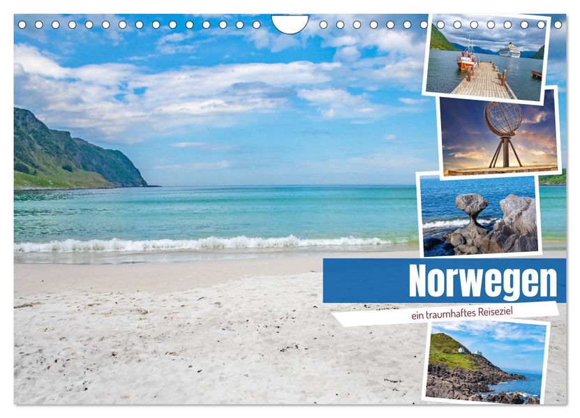 Norwegen - ein traumhaftes Reiseziel (Wandkalender 2027 DIN A4 quer) CALVENDO Monatskalender