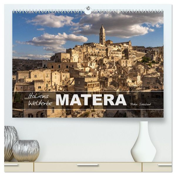 Italiens Welterbe Matera (hochwertiger Premium Wandkalender 2027 DIN A2 quer) Kunstdruck in Hochglanz