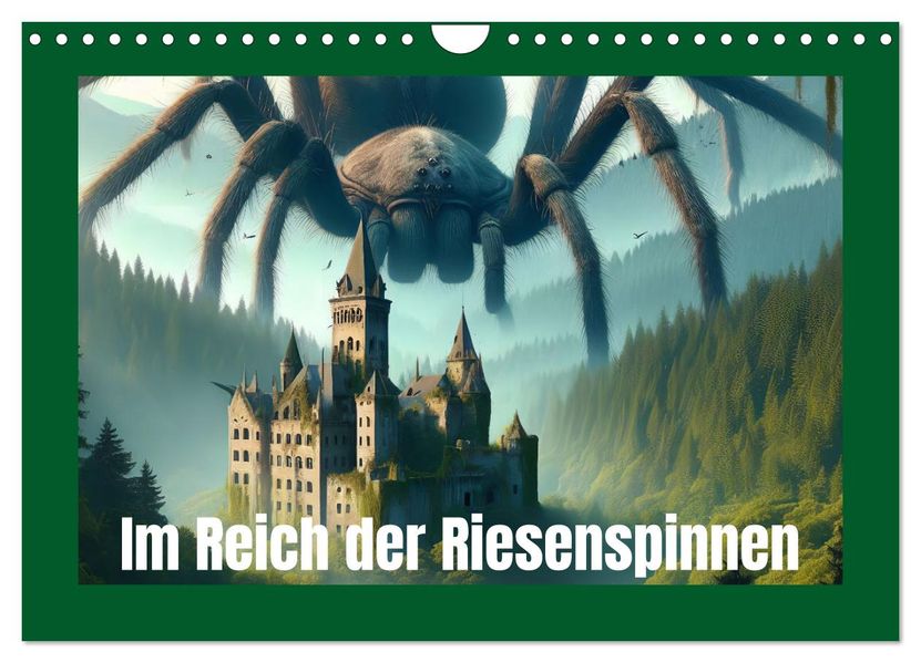 Im Reich der Riesenspinnen (Wandkalender 2027 DIN A4 quer) CALVENDO Monatskalender