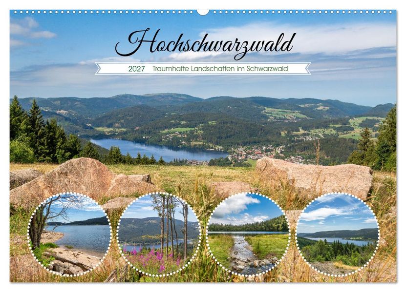 Hochschwarzwald - Traumhafte Landschaften im Schwarzwald (Wandkalender 2027 DIN A2 quer) CALVENDO Monatskalender