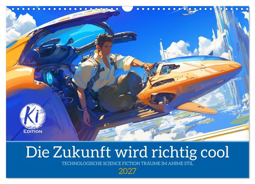 Die Zukunft wird richtig cool (Wandkalender 2027 DIN A3 quer) CALVENDO Monatskalender