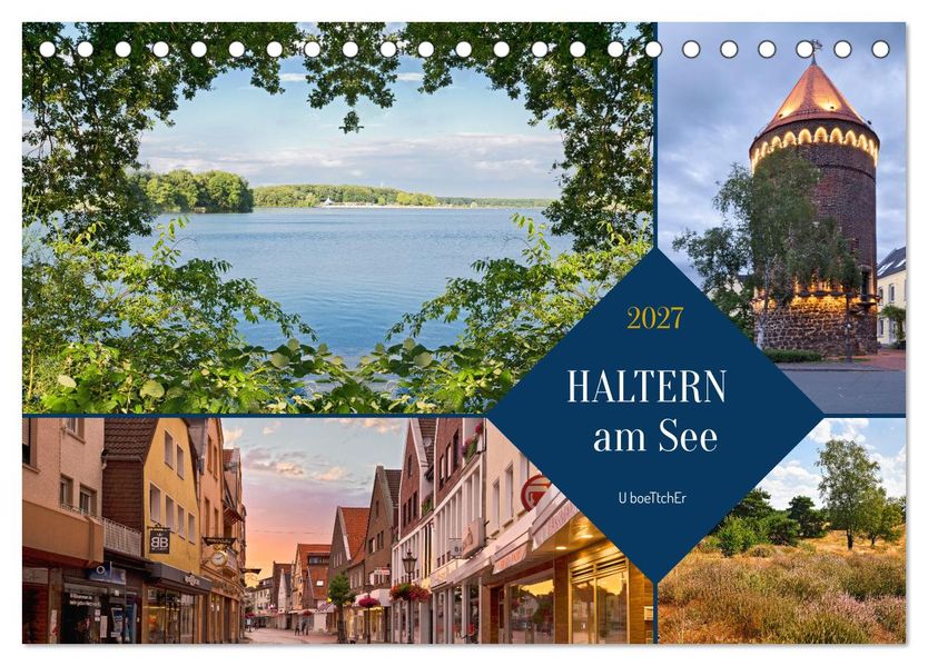 Haltern am See (Tischkalender 2027 DIN A5 quer) CALVENDO Monatskalender