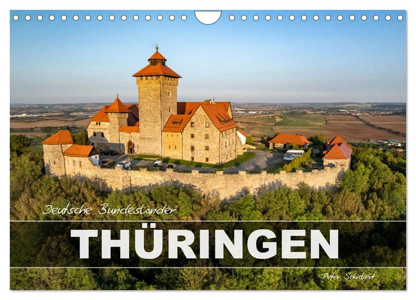 Deutsche Bundesländer - Thüringen (Wandkalender 2027 DIN A4 quer) CALVENDO Monatskalender