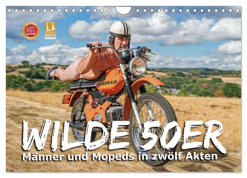 Wilde50er (Wandkalender 2027 DIN A4 quer) CALVENDO Monatskalender