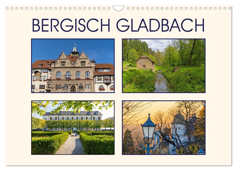 Bergisch Gladbach (Wandkalender 2027 DIN A3 quer) CALVENDO Monatskalender