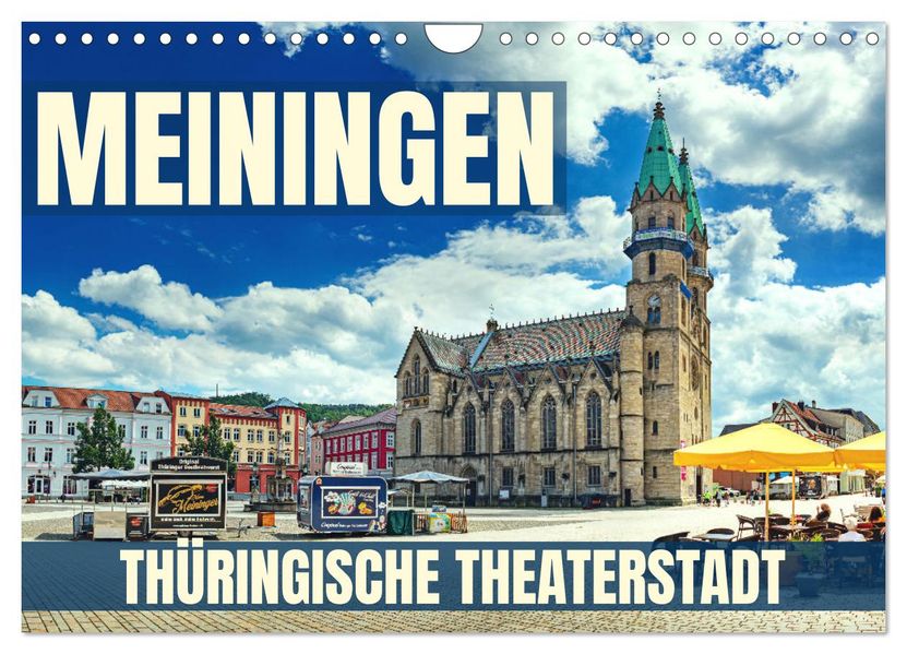 Meiningen - Thüringische Theaterstadt (Wandkalender 2027 DIN A4 quer) CALVENDO Monatskalender