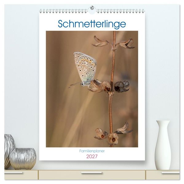 Schmetterlinge in Bayern (hochwertiger Premium Wandkalender 2027 DIN A2 hoch) Kunstdruck in Hochglanz