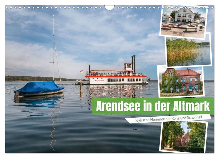 Arendsee in der Altmark (Wandkalender 2027 DIN A3 quer) CALVENDO Monatskalender