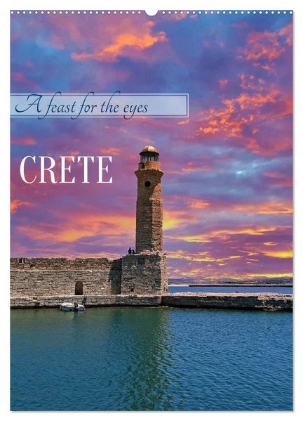 A feast for the eyes - Crete (Wall Calendar 2027 DIN A2 portrait) CALVENDO 12 Month Wall Calendar