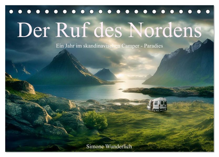 Der Ruf des Nordens (Tischkalender 2027 DIN A5 quer) CALVENDO Monatskalender
