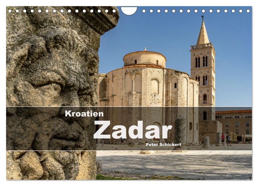 Kroatien - Zadar (Wandkalender 2027 DIN A4 quer) CALVENDO Monatskalender